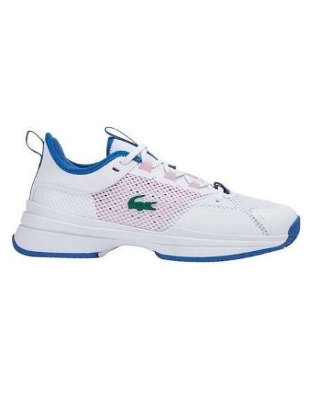 Lacoste Ag-Lt21 Ultra Blanco Azul Eléctrico Mujer | Ofertas de pádel